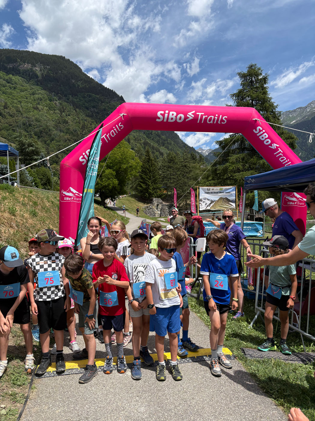 Courses enfants Bozel